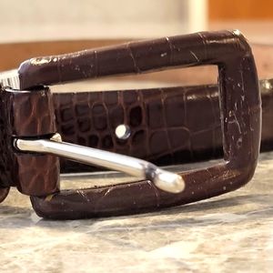 JONES NY CALFSKIN BELT